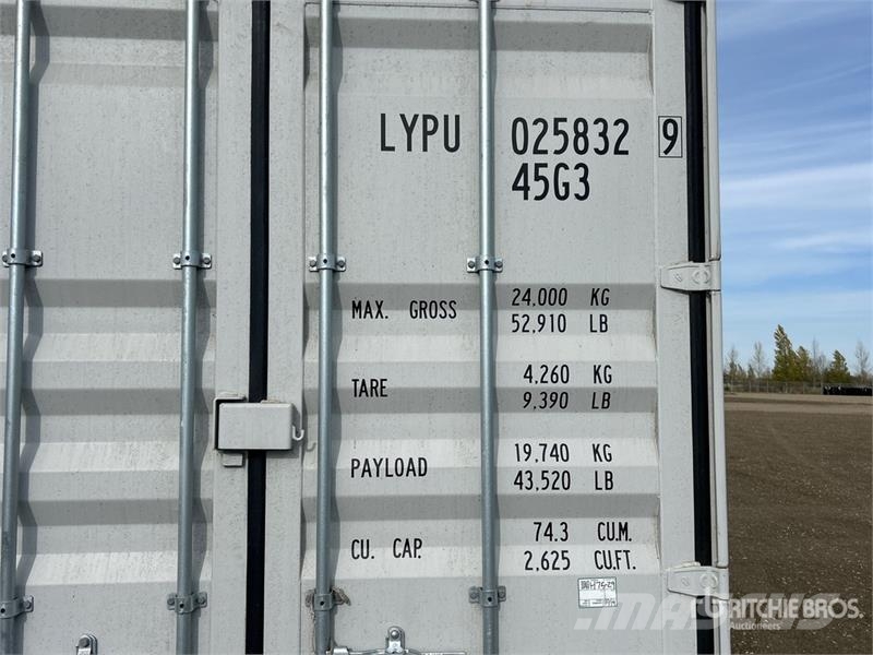 40 ft High Cube Multi-Door Storage Container Kontejnerji za skladiščenje
