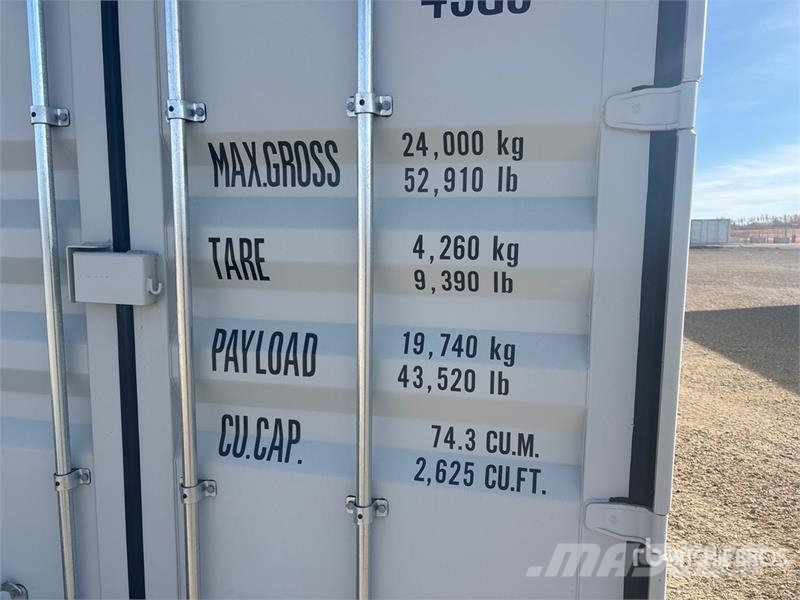 40 ft High Cube Multi-Door Storage Container (Unus Soojakud