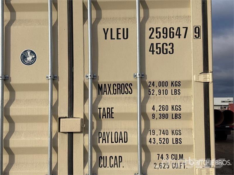 40 ft High Cube Multi-Door Storage Container Kontenery magazynowe