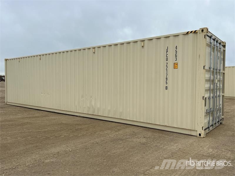 40 ft High Cube Multi-Door Storage Container Uzglabāšanas konteineri