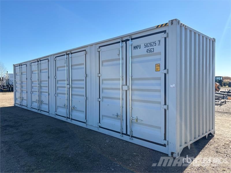40 ft High Cube Multi-Door Storage Container Saugojimo konteineriai