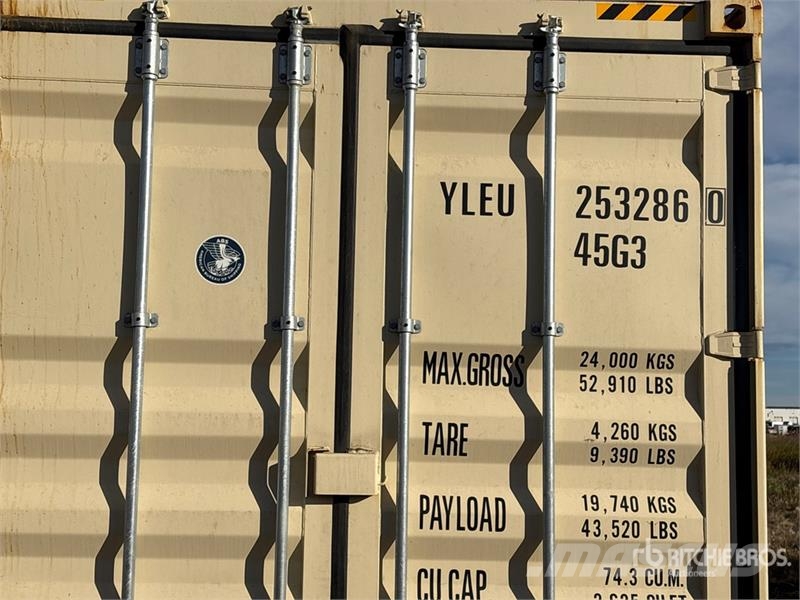  40 ft High Cube Multi-Door Storage Container Lagercontainere