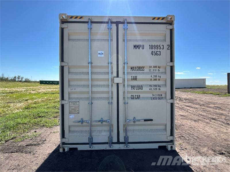 40 ft High Cube Multi-Door Storage Container Varastokontit