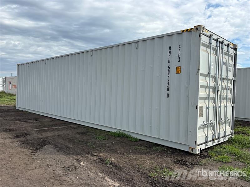 40 ft High Cube Multi-Door Storage Container Varastokontit