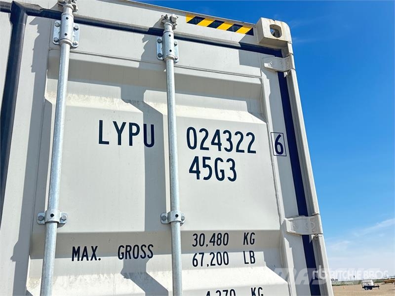 40 ft High Cube Multi-Door Storage Container Varastokontit