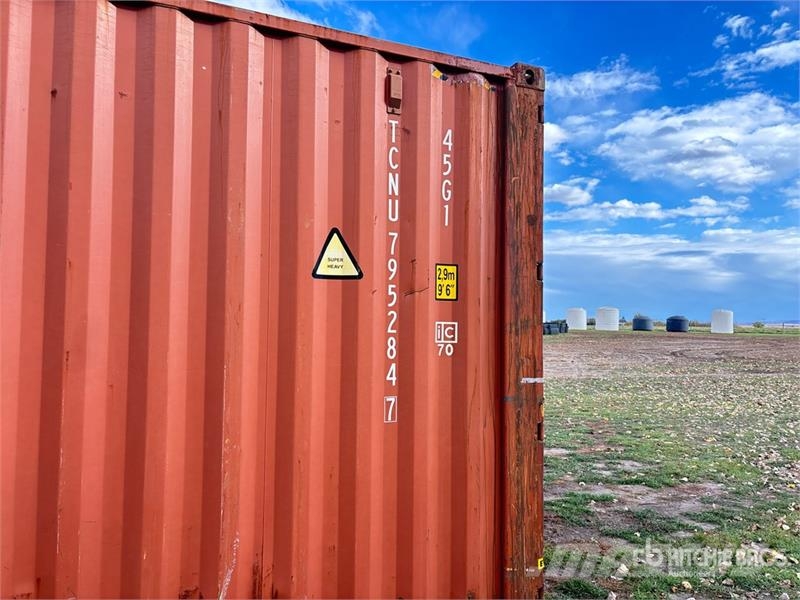 40 ft High Cube Storage Container Opslag containers