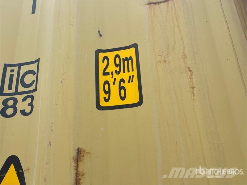  40 ft High Cube Storage Container Container per immagazzinare