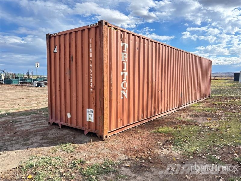40 ft High Cube Storage Container Opslag containers