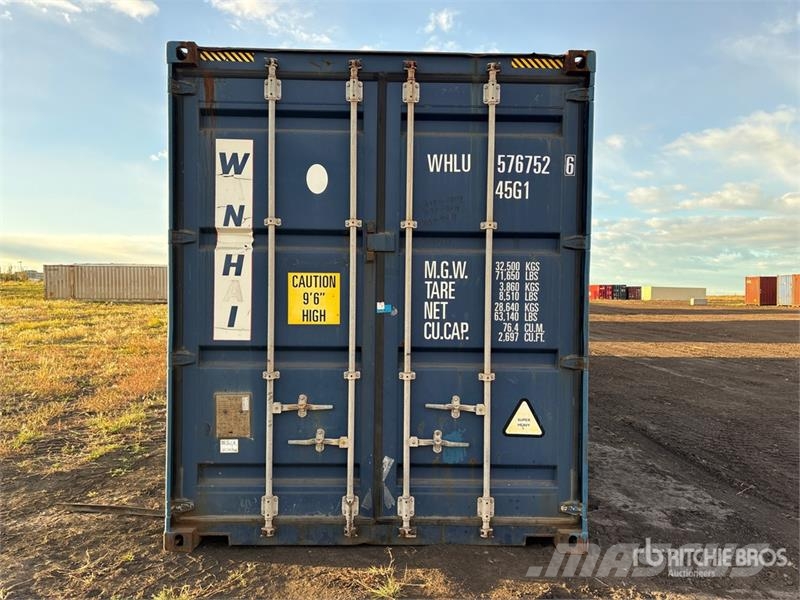 40 ft High Cube Storage Container 贮藏箱