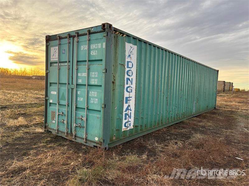 40 ft High Cube Storage Container Saugojimo konteineriai
