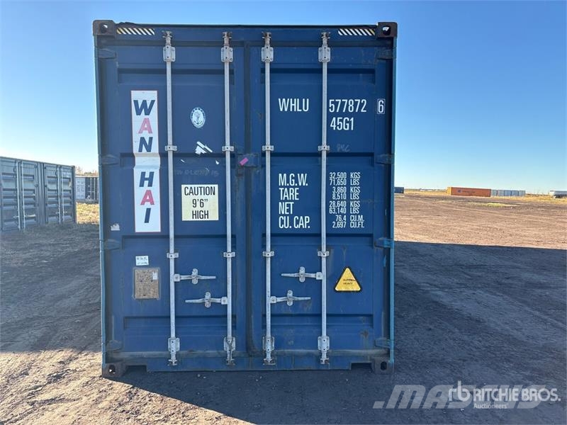 40 ft High Cube Storage Container Kontenery magazynowe