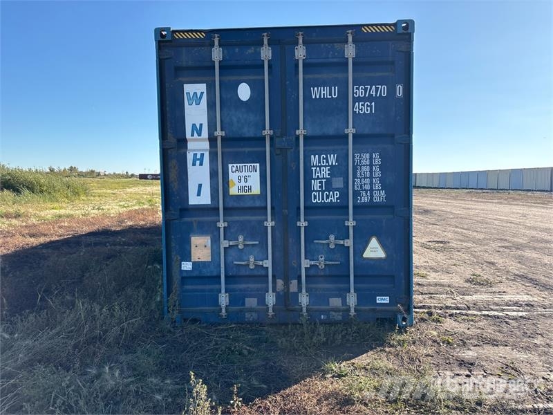 40 ft High Cube Storage Container Container per immagazzinare