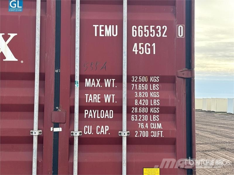 40 ft High Cube Storage Container Контейнеры для хранения