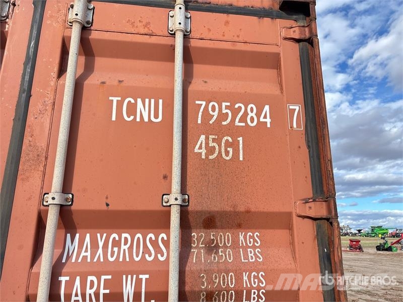 40 ft High Cube Storage Container Opslag containers
