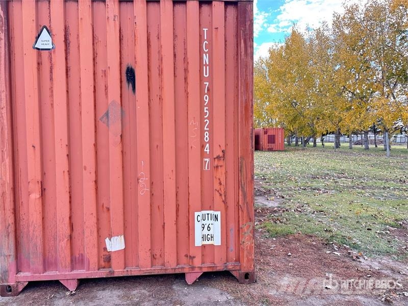 40 ft High Cube Storage Container Opslag containers