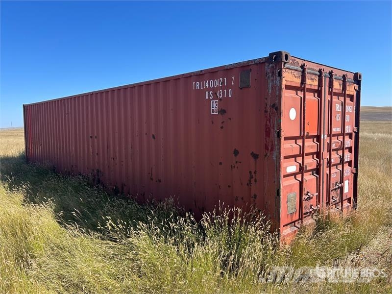 40 ft High Cube Storage Container Uzglabāšanas konteineri