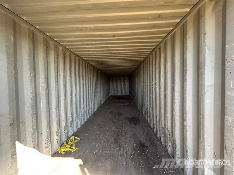 40 ft High Cube Storage Container Uzglabāšanas konteineri