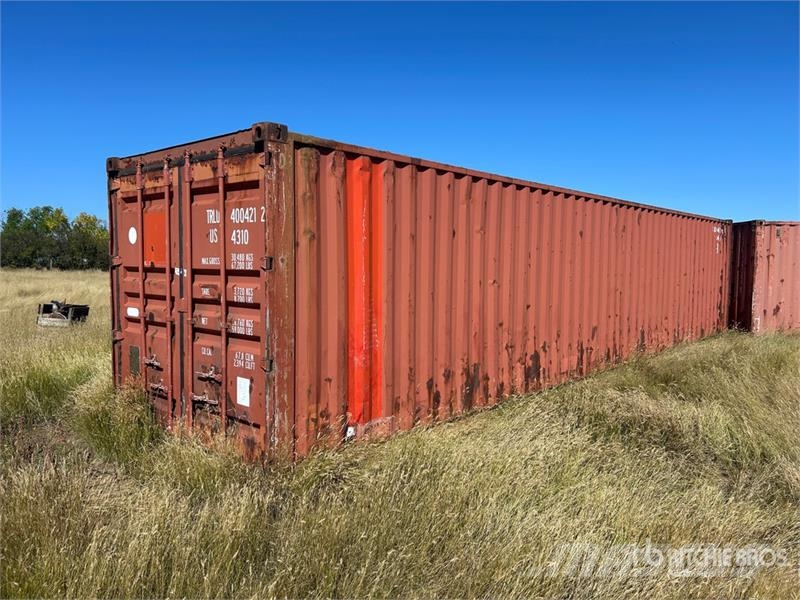 40 ft High Cube Storage Container Uzglabāšanas konteineri