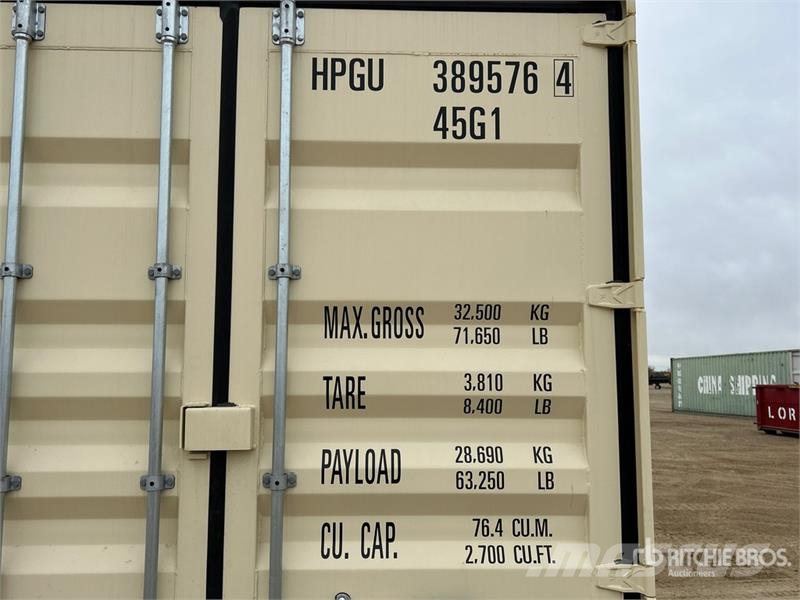 40 ft High Cube Storage Container Kontenery magazynowe