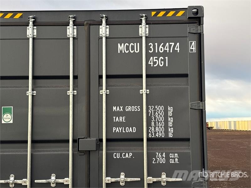 40 ft High Cube Storage Container Lagerbehälter
