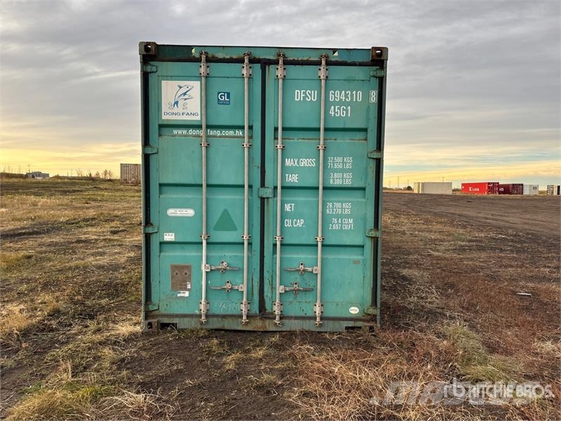 40 ft High Cube Storage Container Saugojimo konteineriai
