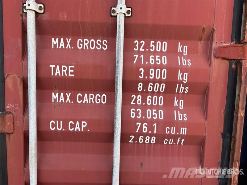  40 ft High Cube Storage Container Soojakud