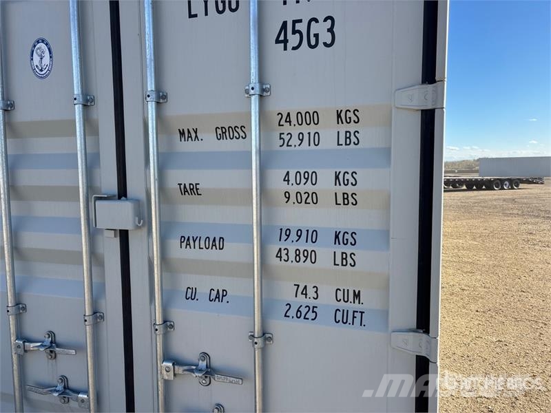 40 ft One-Way High Cube Multi-Door Storage Contain Container per immagazzinare