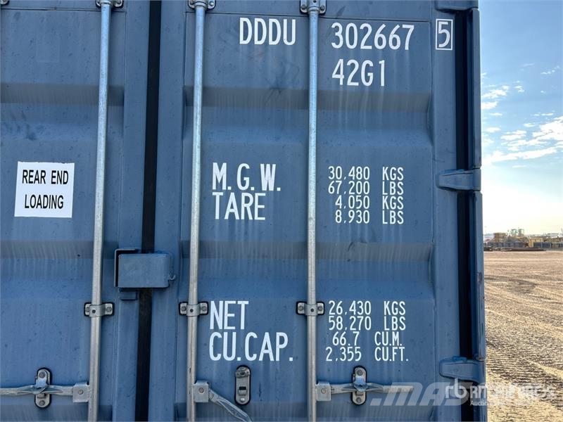  40 ft Standard Double-Ended Storage Container Storage containers
