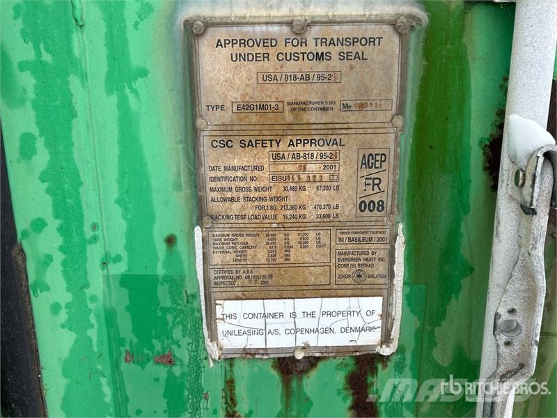 40 ft Storage Container Lagerbehälter