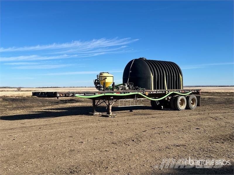  40 ft T/A Equipment Trailer Rimorchio per il trasporto di veicoli