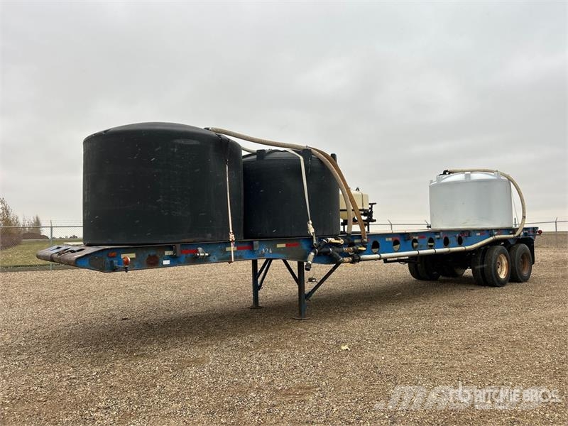 40 ft T/A Flatbed Oilfield Trailer Оборудване за обработка
