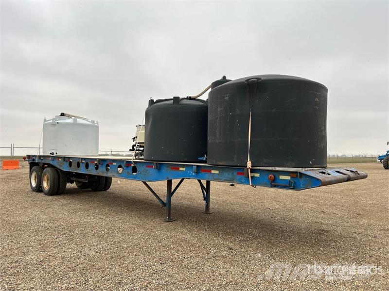40 ft T/A Flatbed Oilfield Trailer Оборудване за обработка