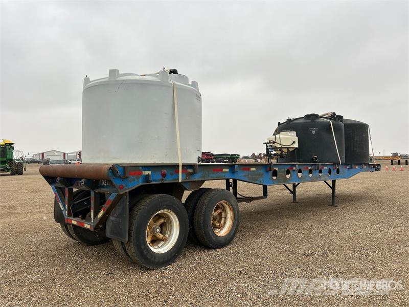40 ft T/A Flatbed Oilfield Trailer Оборудване за обработка