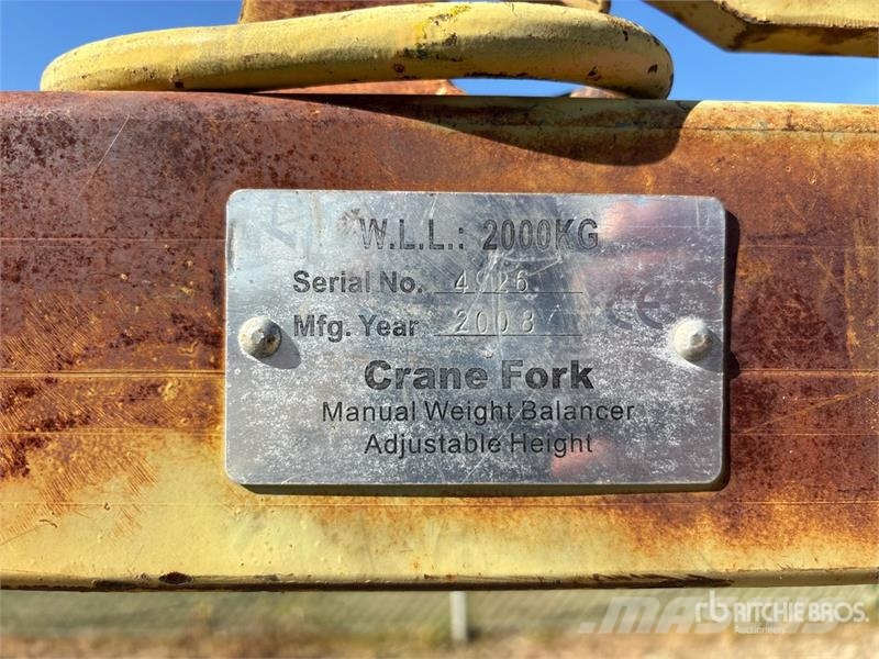  40 in Crane Pallet Forks Vilice