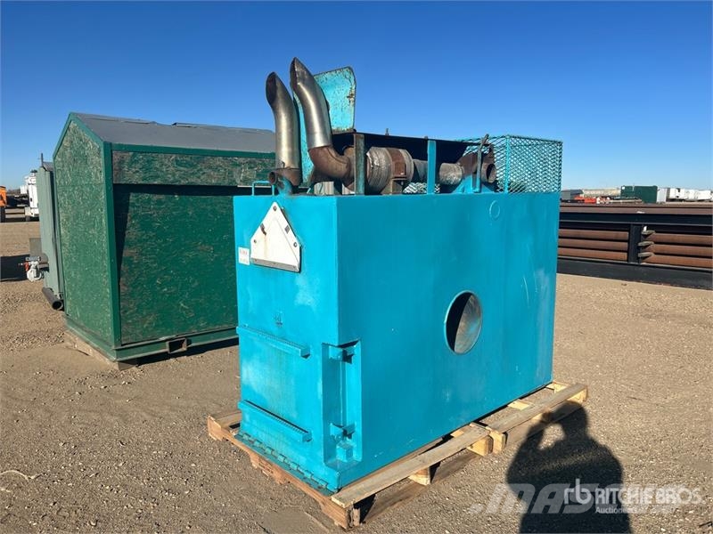  400 gal Steel Water Seismic LIS Exhaust Heated Tan صهاريج الوقود والصهاريج الإضافية