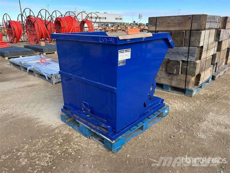 43 in Self-Dumping Hopper (Unused) Apcirkņi un piltuves