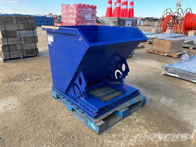 43 in Self-Dumping Hopper (Unused) Apcirkņi un piltuves