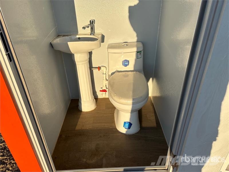 44 in x in 1 Person Single Stall Portable Toilet Andre komponenter