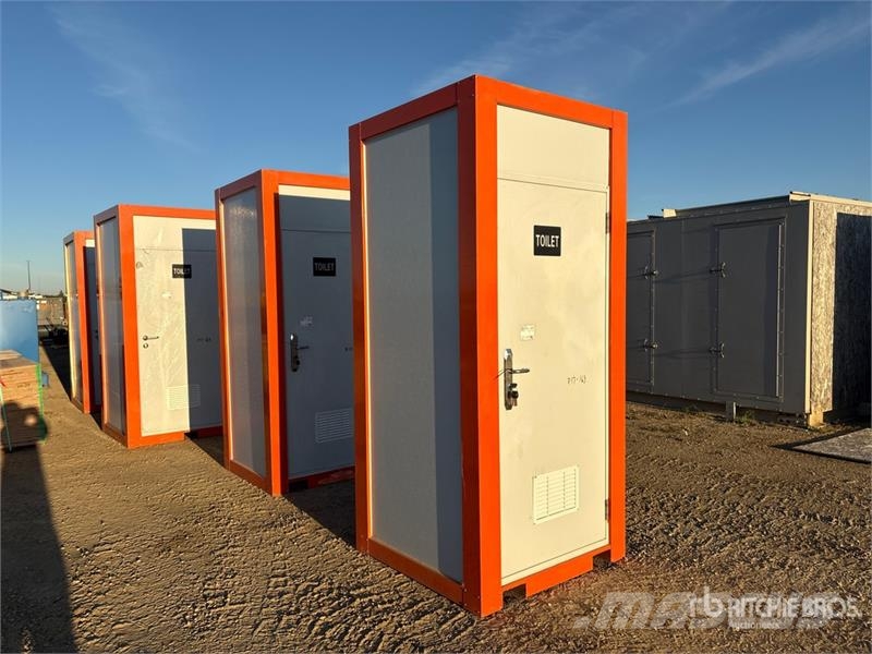 44 in x in 1 Person Single Stall Portable Toilet Andre komponenter