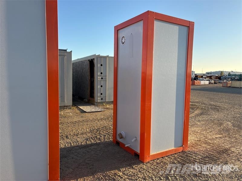 44 in x in 1 Person Single Stall Portable Toilet Andre komponenter