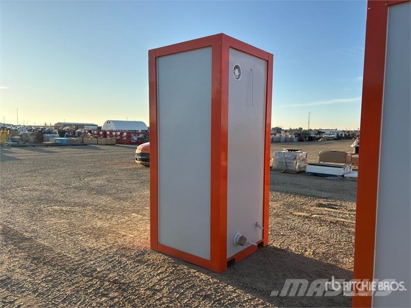 44 in x in 1 Person Single Stall Portable Toilet Andre komponenter