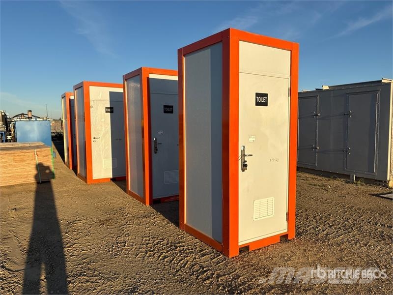 44 in x in 1 Person Single Stall Portable Toilet Andre komponenter