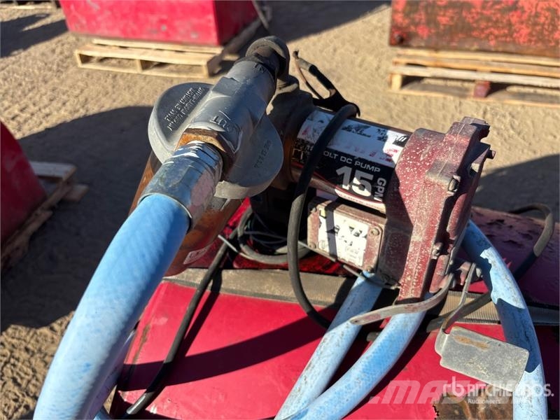 450 L Portable Steel Fuel Tank Degvielas un piedevu tvertnes