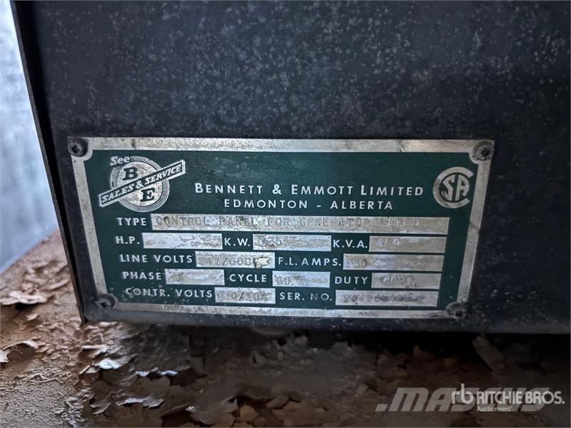 46 ft T/A Generator Trailer Remorque surbaissée
