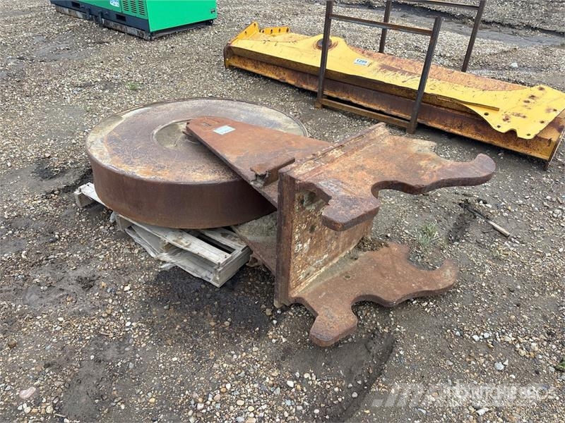 48 in Q/C Excavator Compaction Wheel Andre komponenter