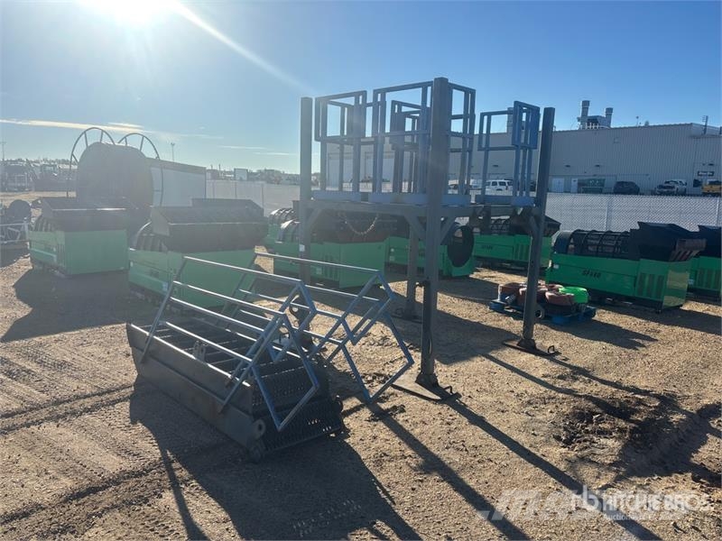  5 ft - 10 ft Extendable Well Work Platform Andre komponenter