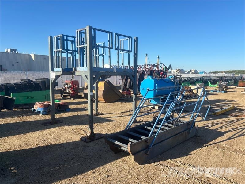  5 ft - 10 ft Extendable Well Work Platform Andre komponenter
