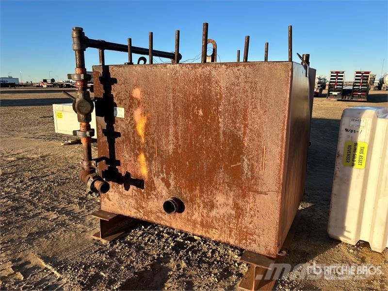 5 ft x 6 ft x 40 in Steel Skid Mounted Fluid Tank Sonstige Baumaschinen