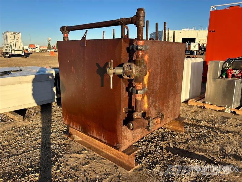 5 ft x 6 ft x 40 in Steel Skid Mounted Fluid Tank Sonstige Baumaschinen