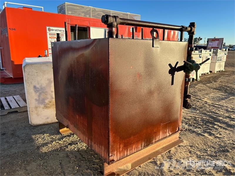 5 ft x 6 ft x 40 in Steel Skid Mounted Fluid Tank Sonstige Baumaschinen